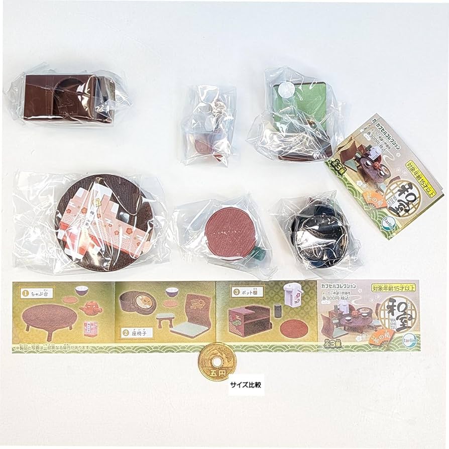 PRC カプセルコレクション vol2&vol3 フルコンプセット Amazon.co.jp: 和室 茶の間 ターリン・インターナショナル 【全